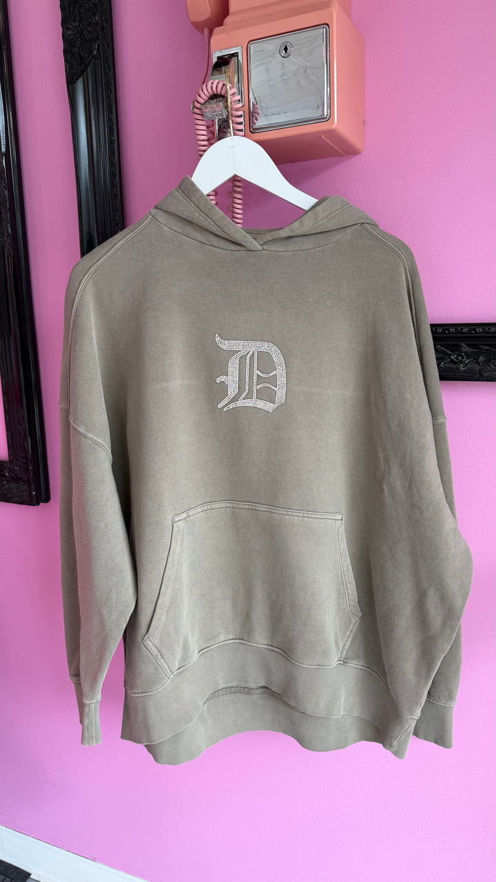 Detroit Rhinestone Hoodie