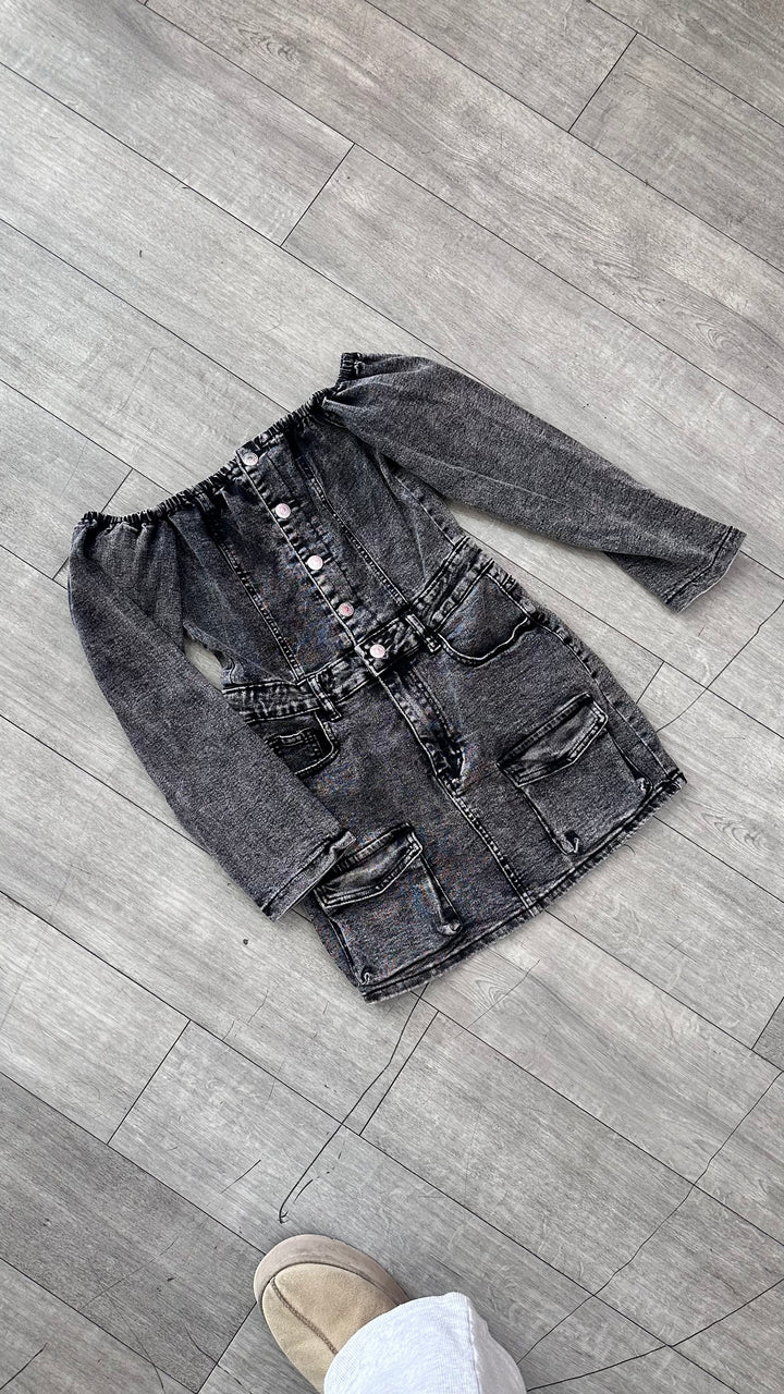 Denim Corset Dress