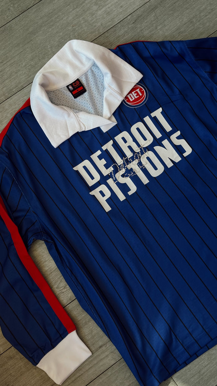 PREORDER Detroit Pistons Rhinestone Long Sleeve