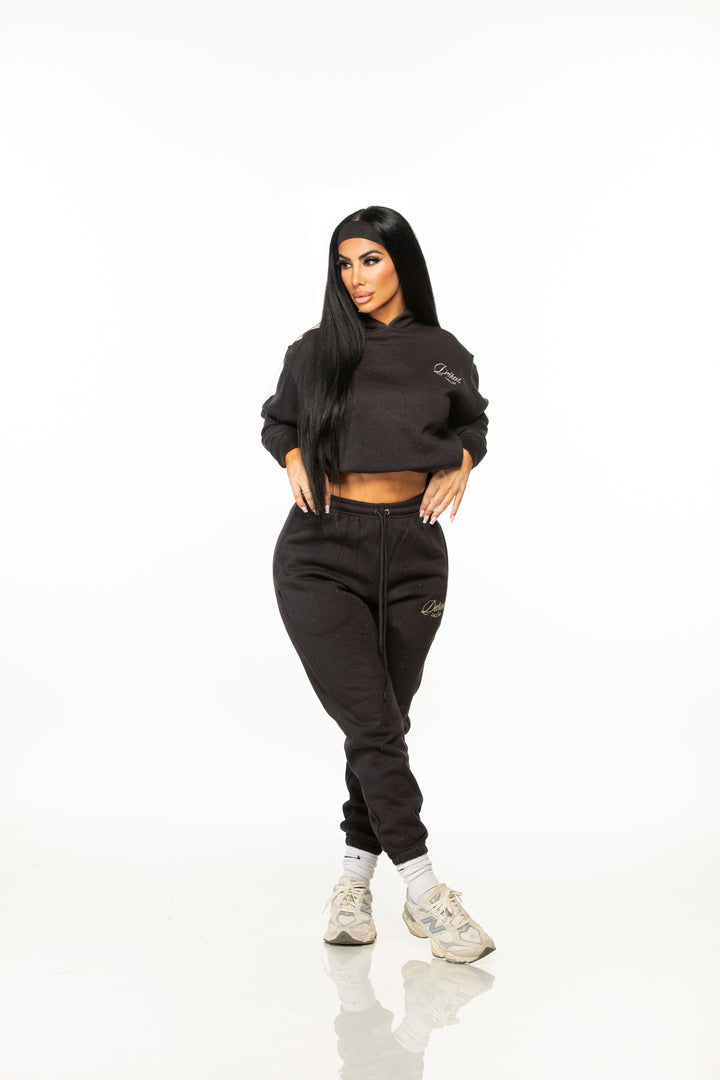 Detroit Rhinestone Sweat Set