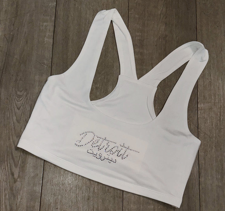 Detroit Rhinestone Tank