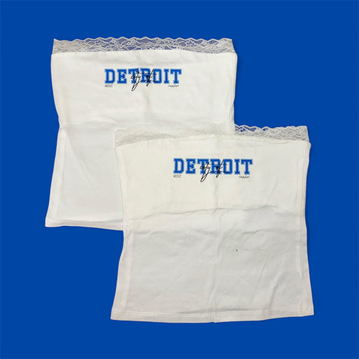 Lace Detroit Tube Top