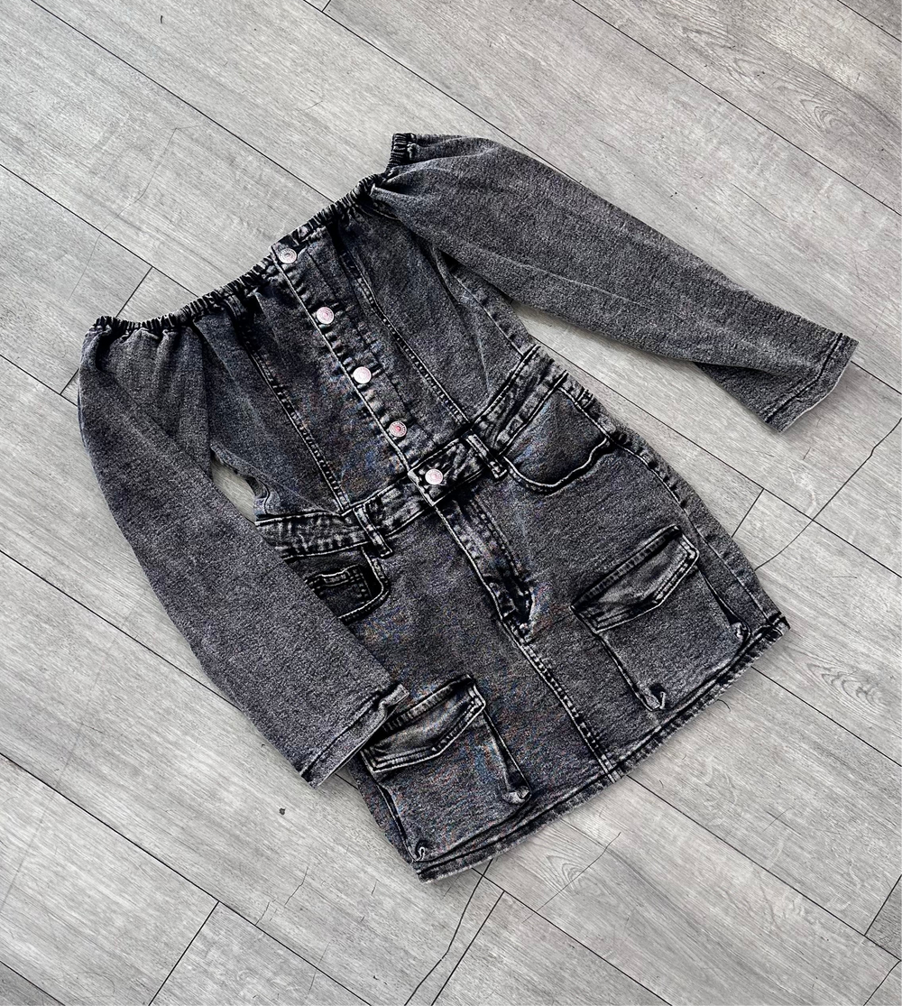 Denim Corset Dress
