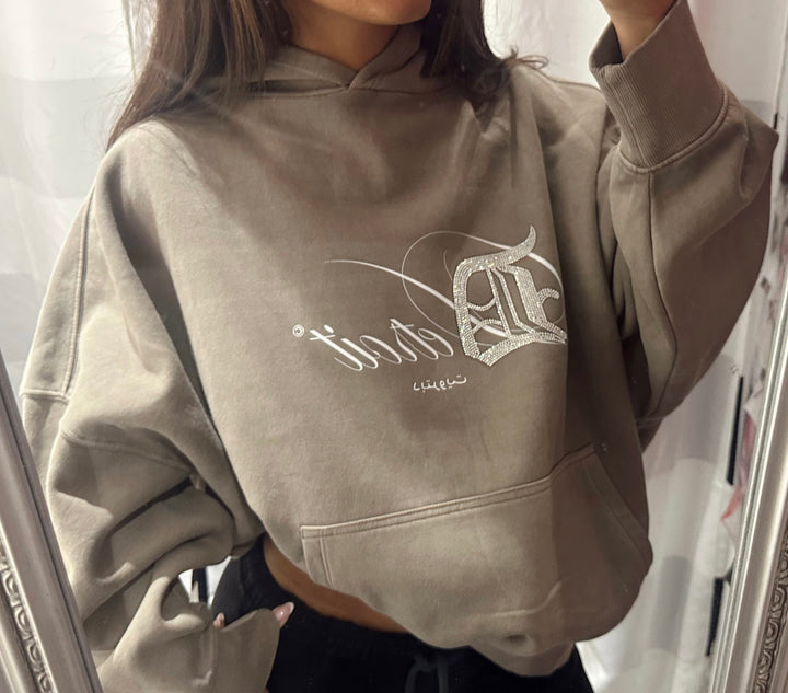 Detroit Rhinestone Hoodie