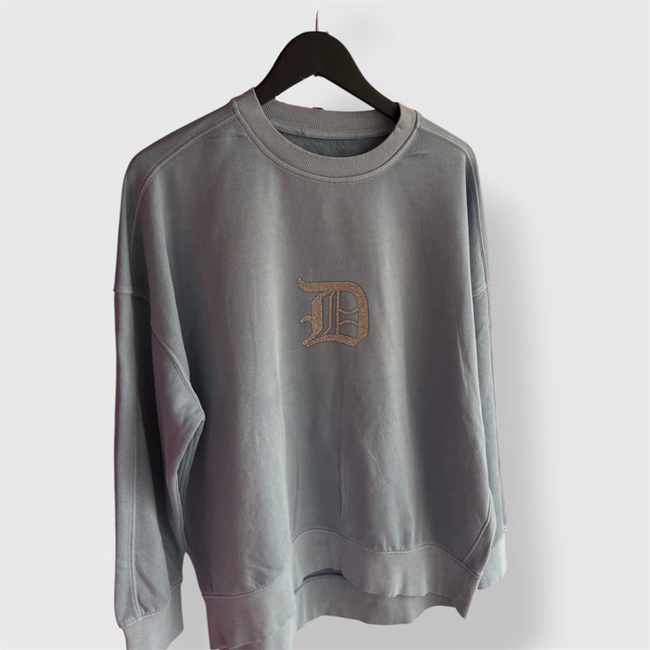 Detroit Rhinestone Crewneck