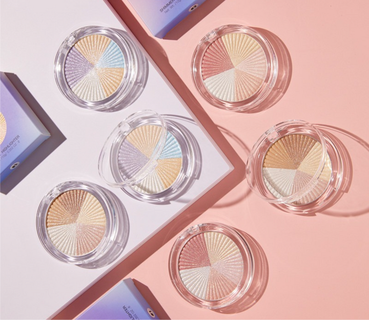 Shimmer highlighters - www.heididcosmetics.com 