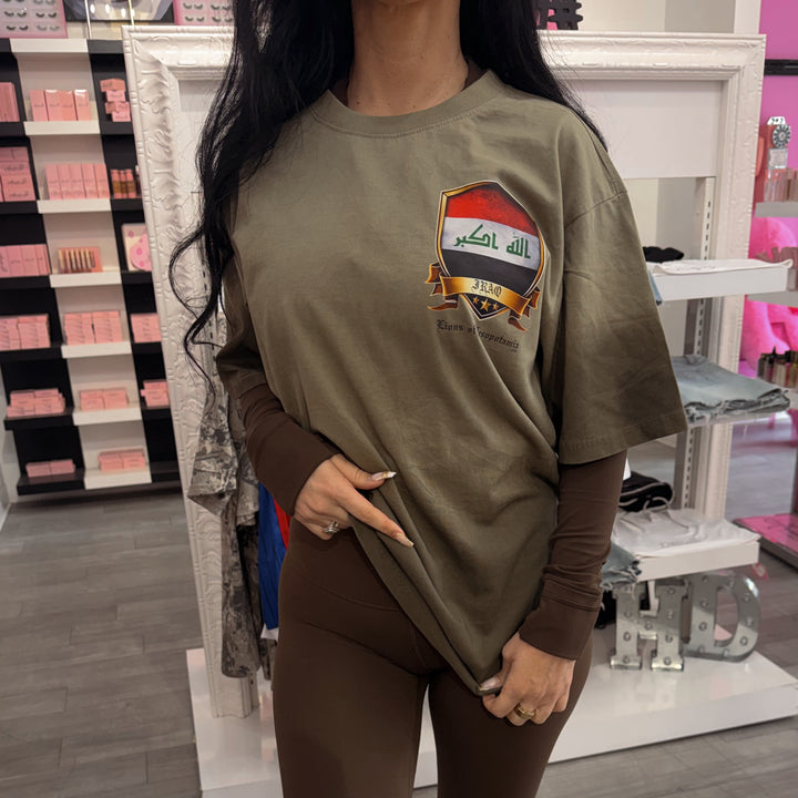 Iraq World Cup Graphic T-shirt