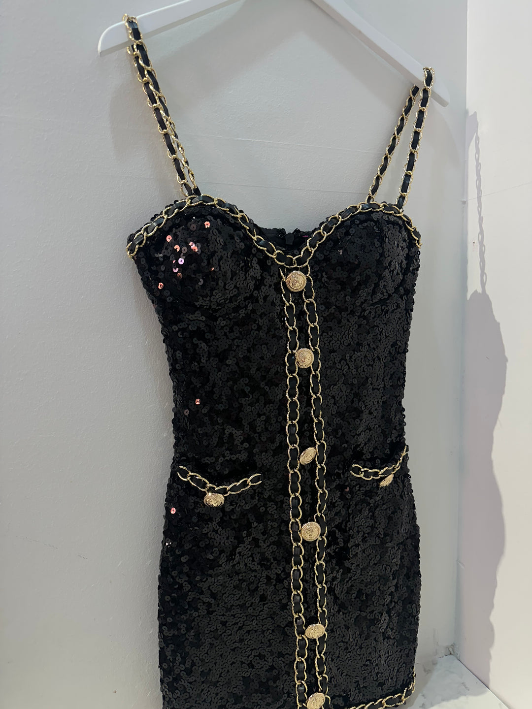Sequin Mini Dress