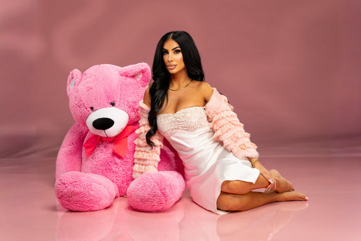 Satin Lace Midi Dress