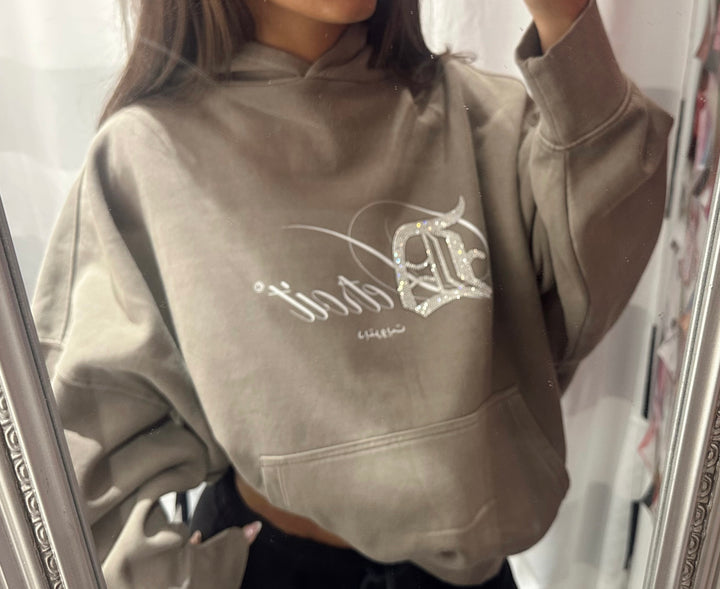 Detroit Rhinestone Hoodie