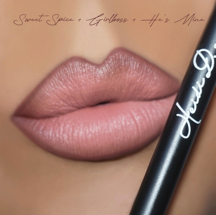Spiced Nude Lip Combo - www.heididcosmetics.com 