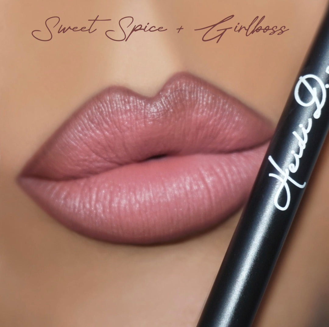 Spiced Nude Lip Combo - www.heididcosmetics.com 