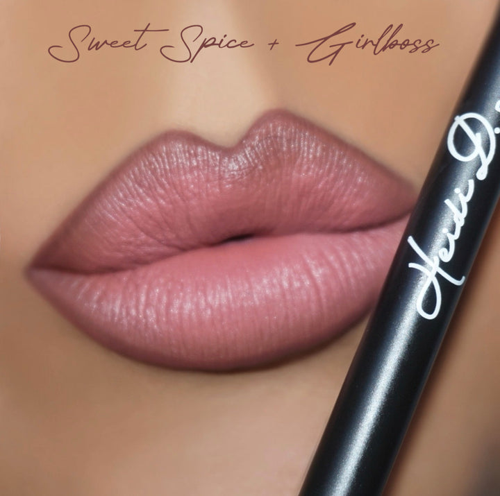 Spiced Nude Lip Combo - www.heididcosmetics.com 