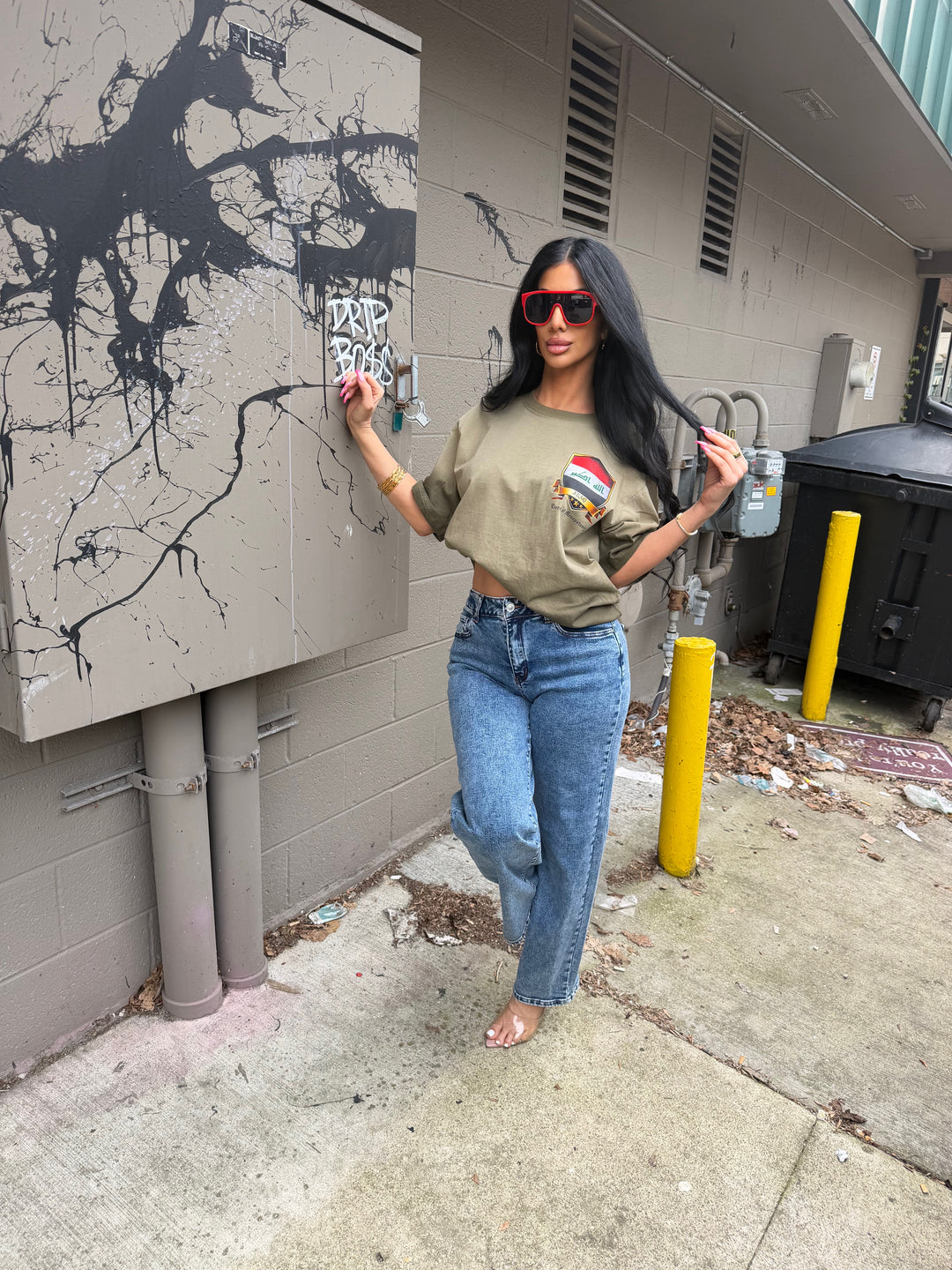 Iraq World Cup Graphic T-shirt