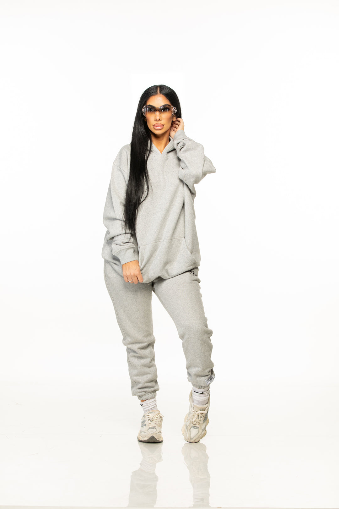Detroit Rhinestone Sweat Set