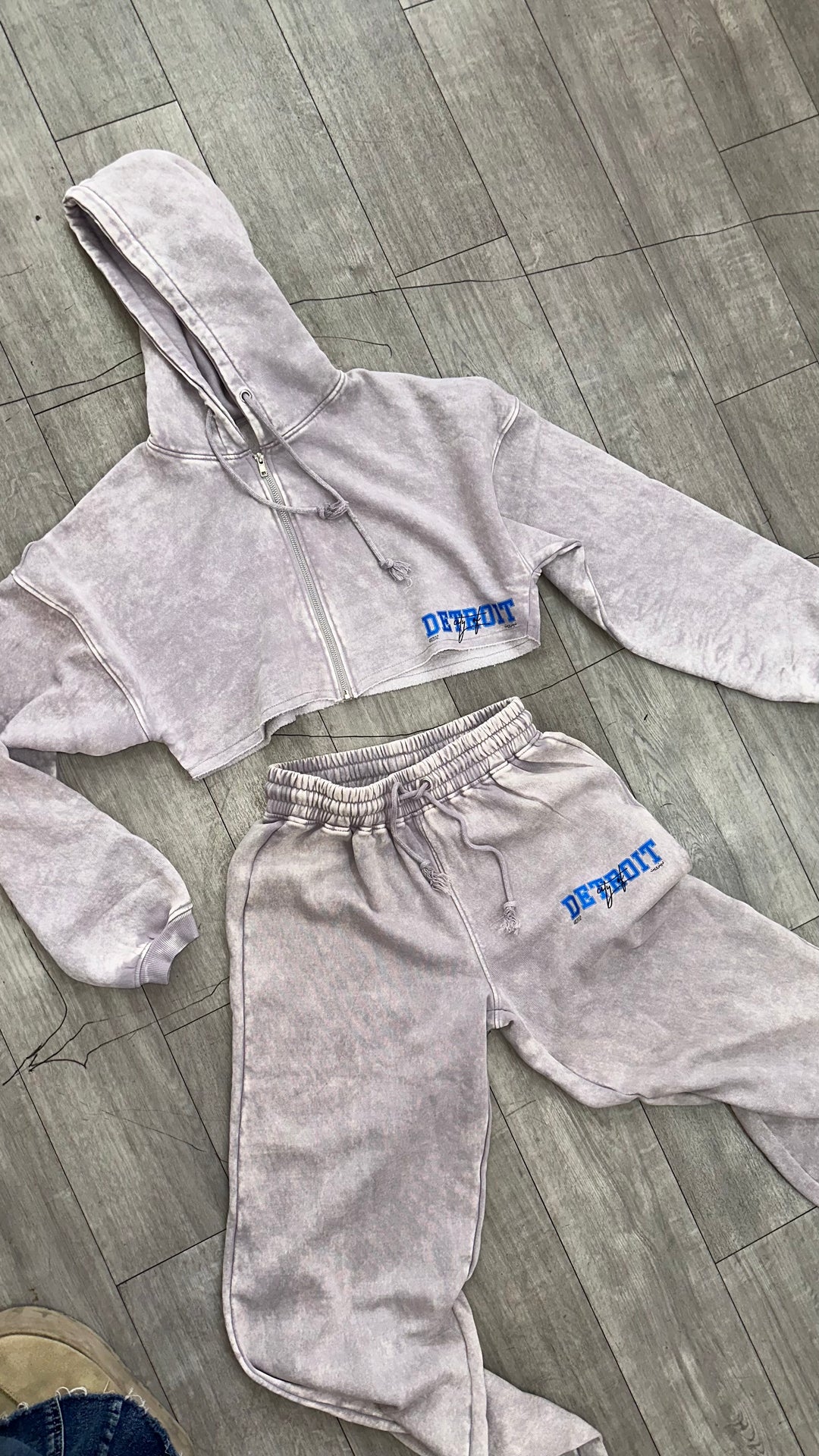 Detroit Gray Gameday Set