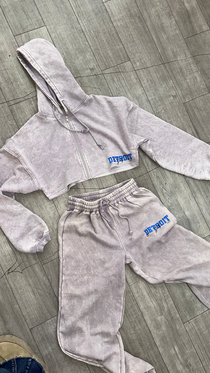 Detroit Gray Gameday Set