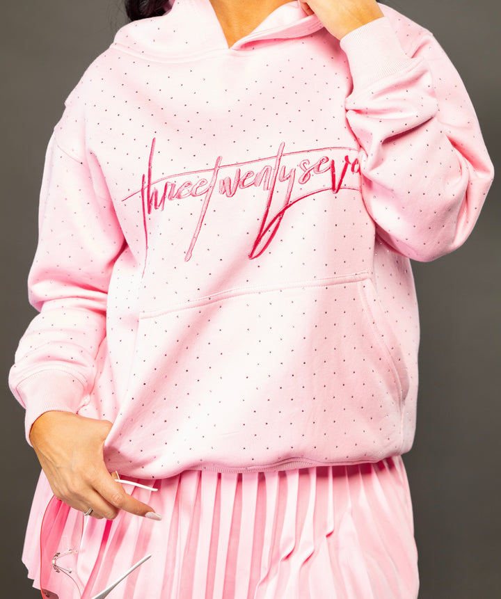 Detroit Rhinestone Hoodie