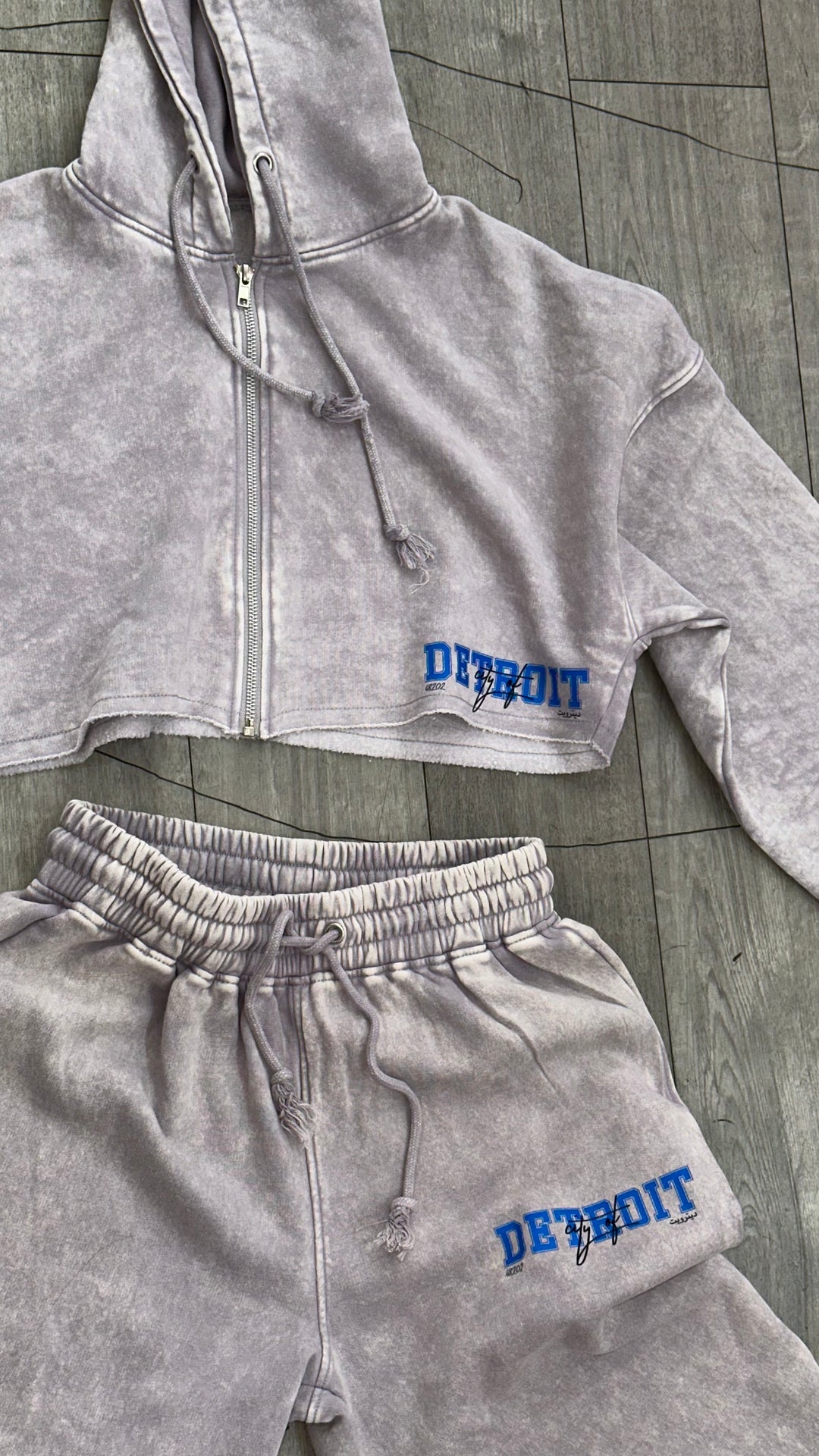 Detroit Gray Gameday Set