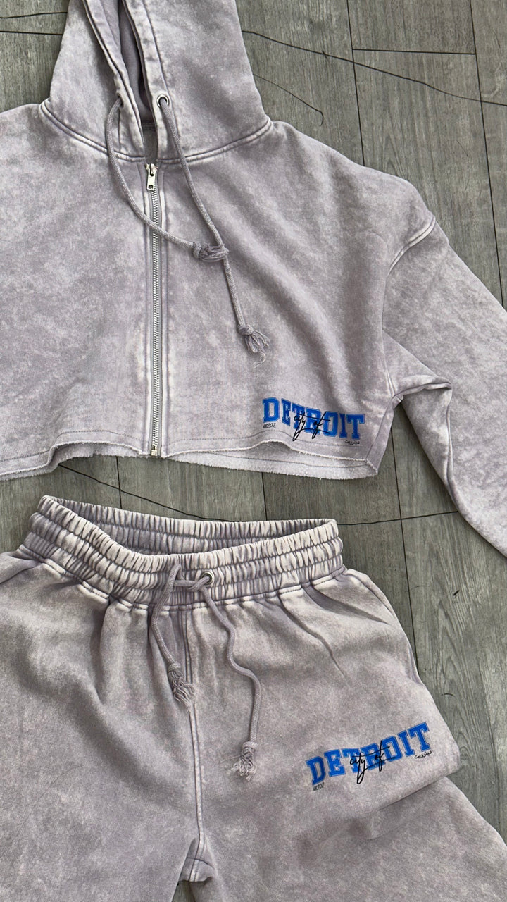 Detroit Gray Gameday Set