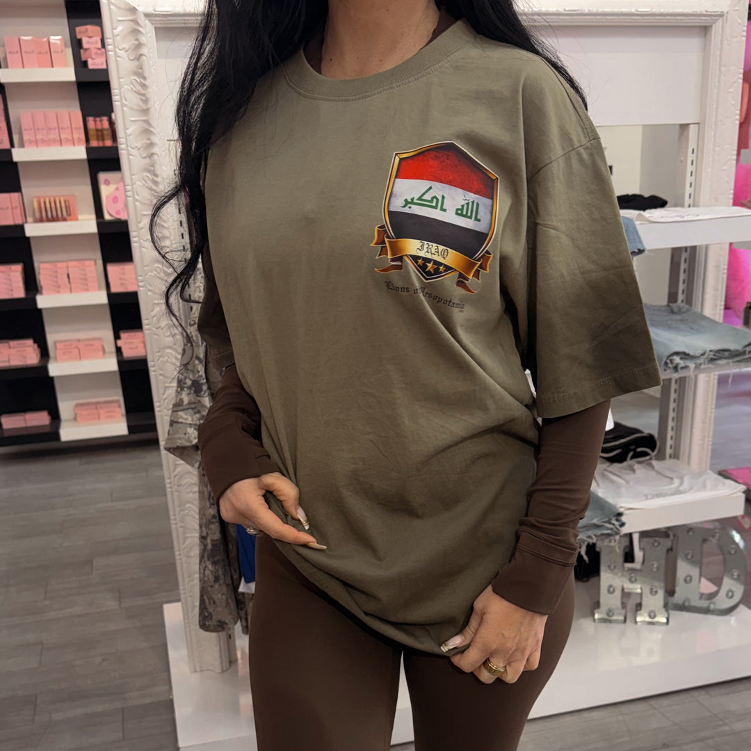 Iraq World Cup Graphic T-shirt