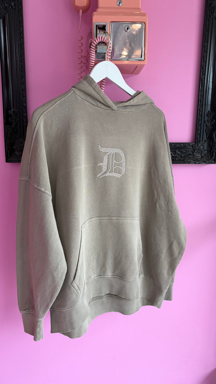 Detroit Rhinestone Hoodie