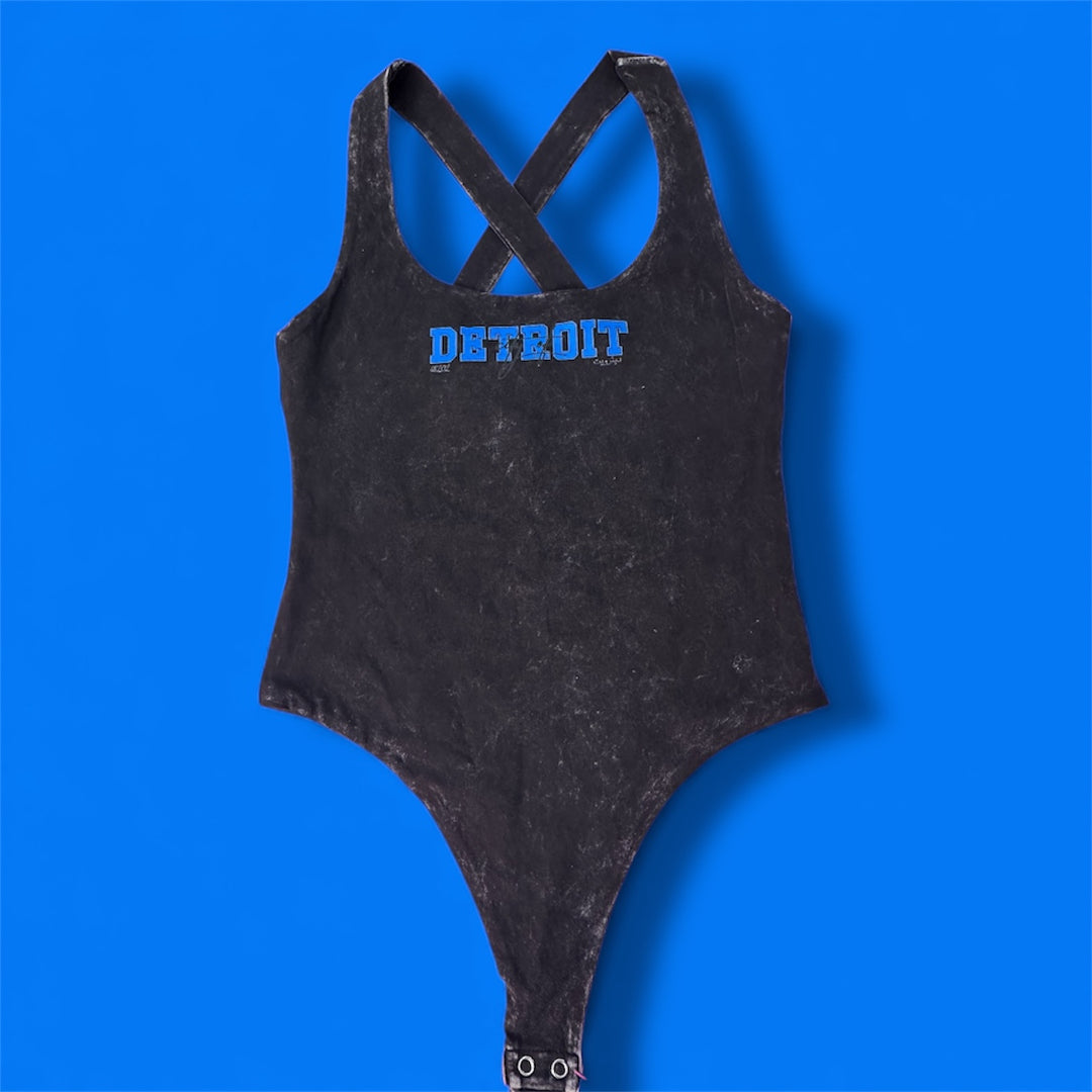 Detroit Acid Washed Bodysuit