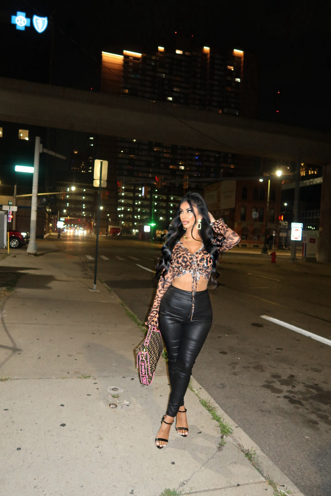 Cheetah girl Top