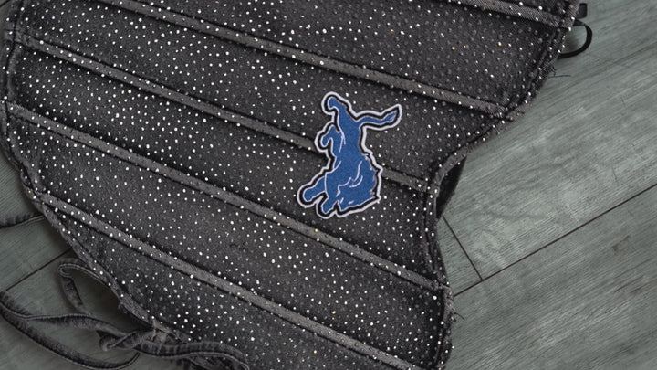 Detroit Lions Rhinestone Bustier