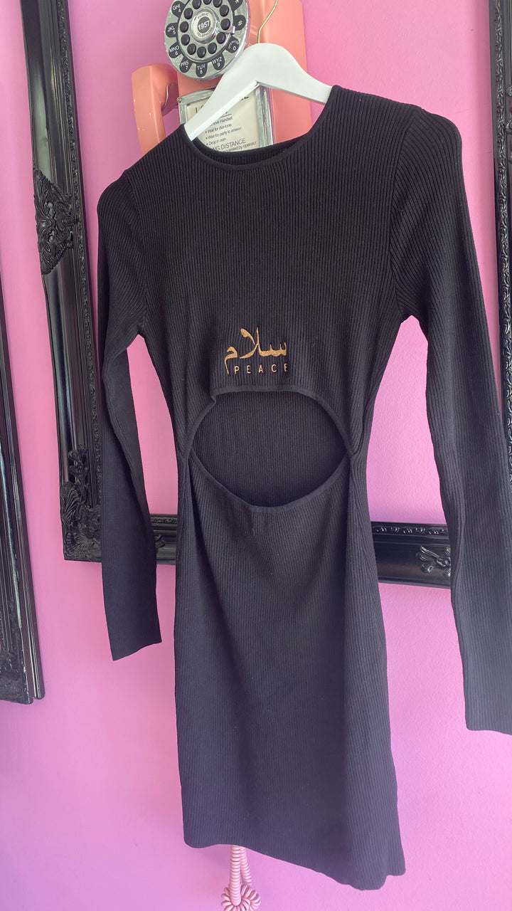 Peace Sweater Dress