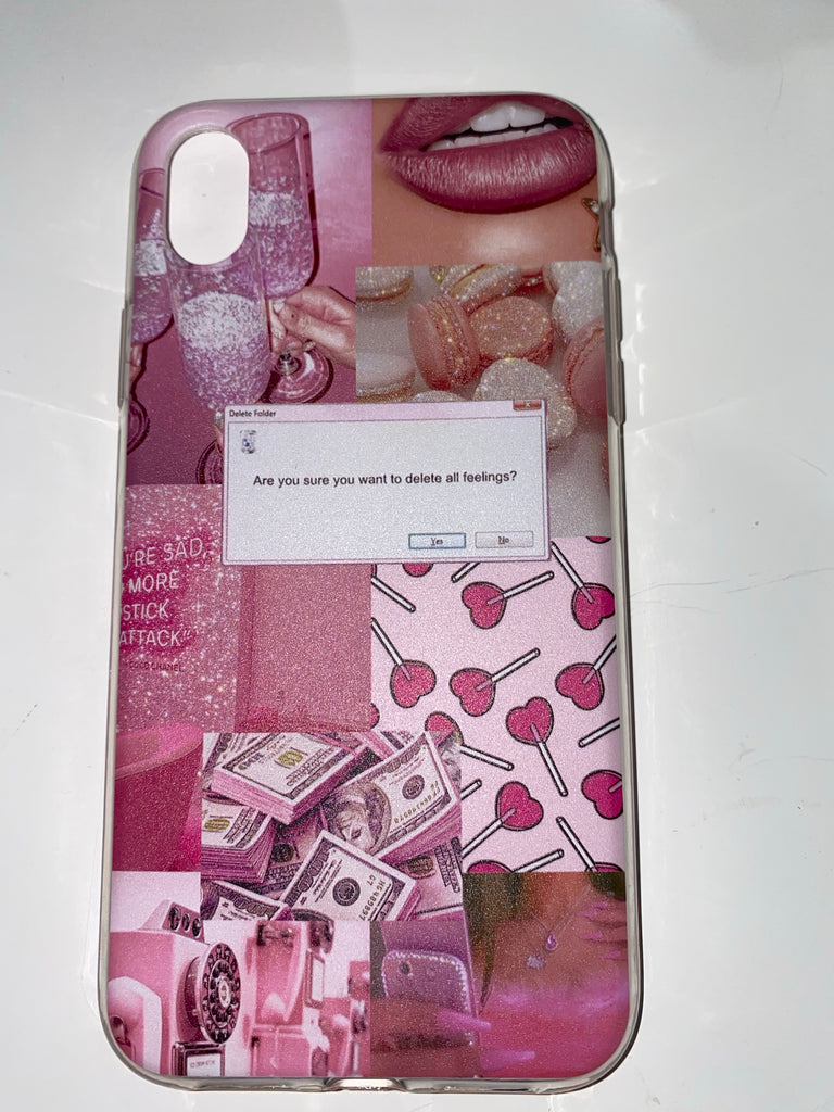 Pink  phone case