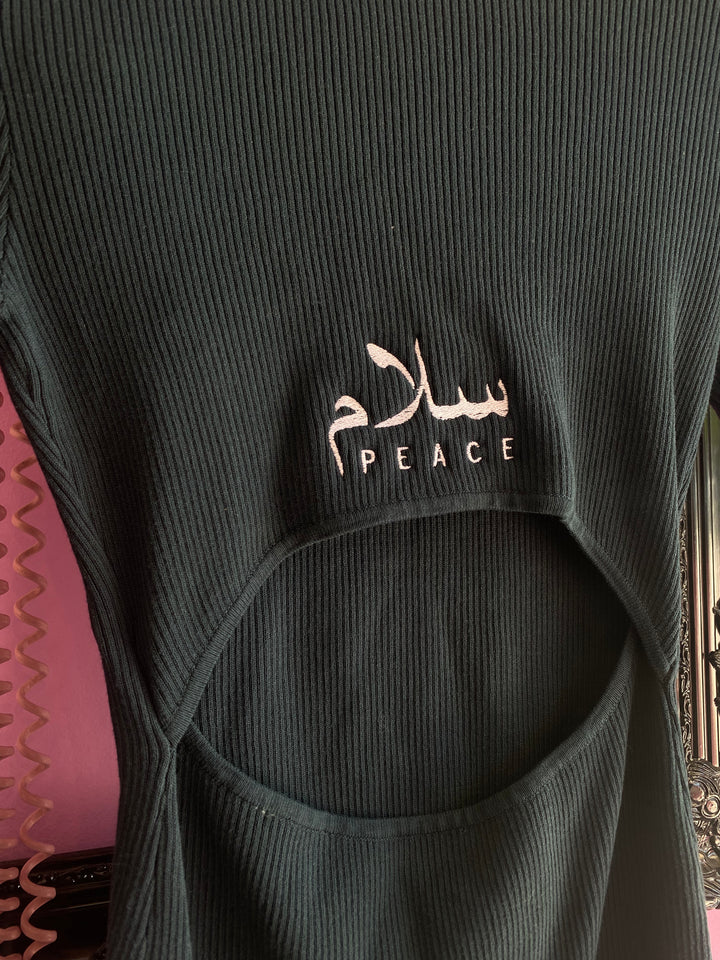 Peace Sweater Dress