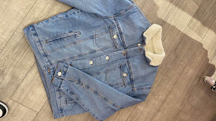 Unisex Denim Jacket Arabic