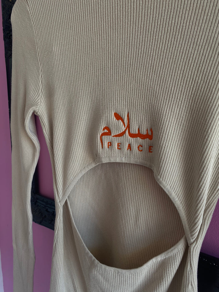 Peace Sweater Dress